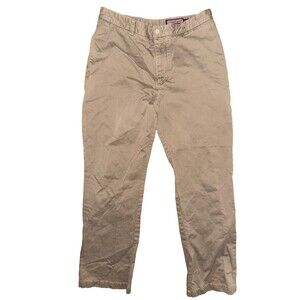 Vineyard Vines Mens 36x32 Tan Brown Khaki Dress Pants Slacks